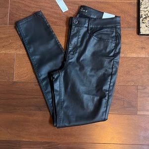 NWT Faux Black Leather pants